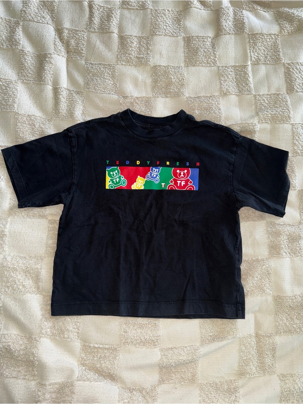 Teddy Fresh Teddy‎ Bear Crop Tee XS